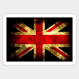 UK Grunge Flag Sticker